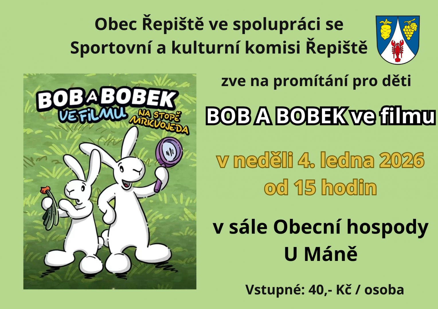 BOB A BOBEK NA STOPĚ MRKVOJEDA