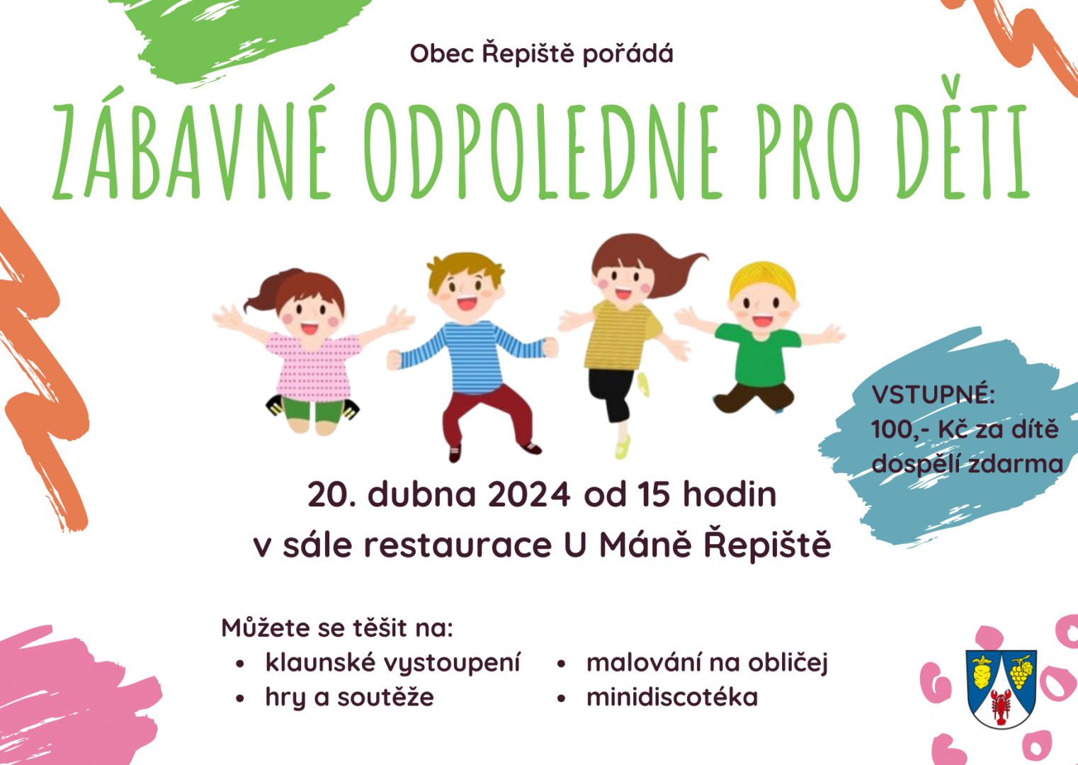 Zábavné odpoledne pro děti s Klauny z balónkova