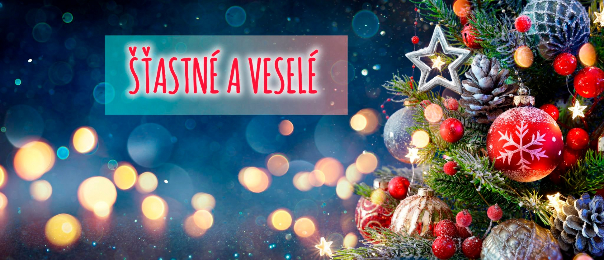 Přejeme Vám Šťastné a veselé Vánoce